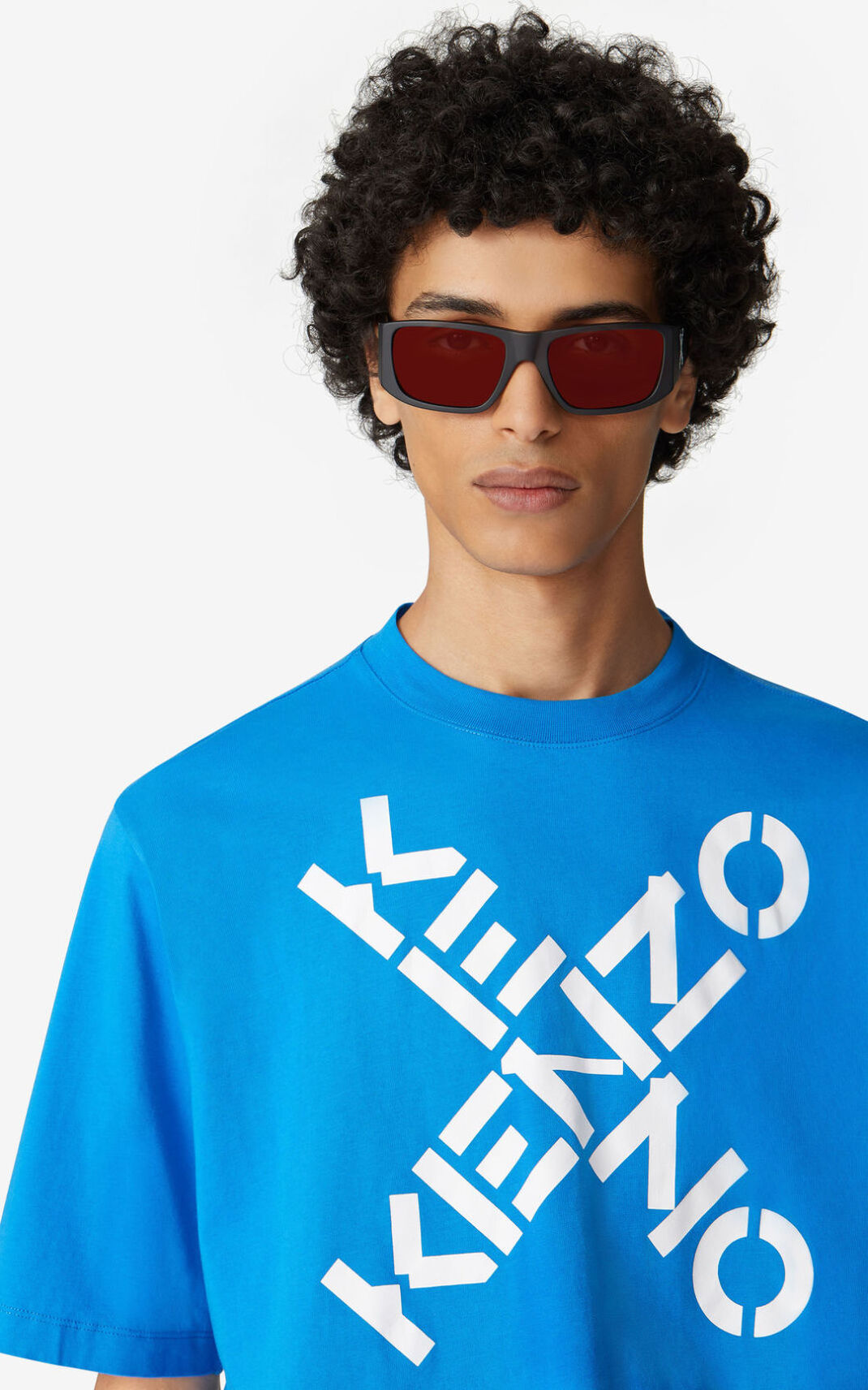 Camisetas Kenzo Sport Big X Hombre Azules - SKU.7351833